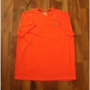 Under Armour® Threadborne Streaker Run Blaze Orange Tee T-Shirt Size 2XL
